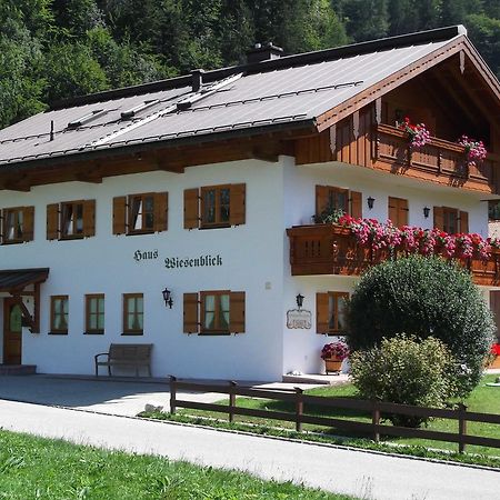 Haus Wiesenblick Oberwössen Exterior foto