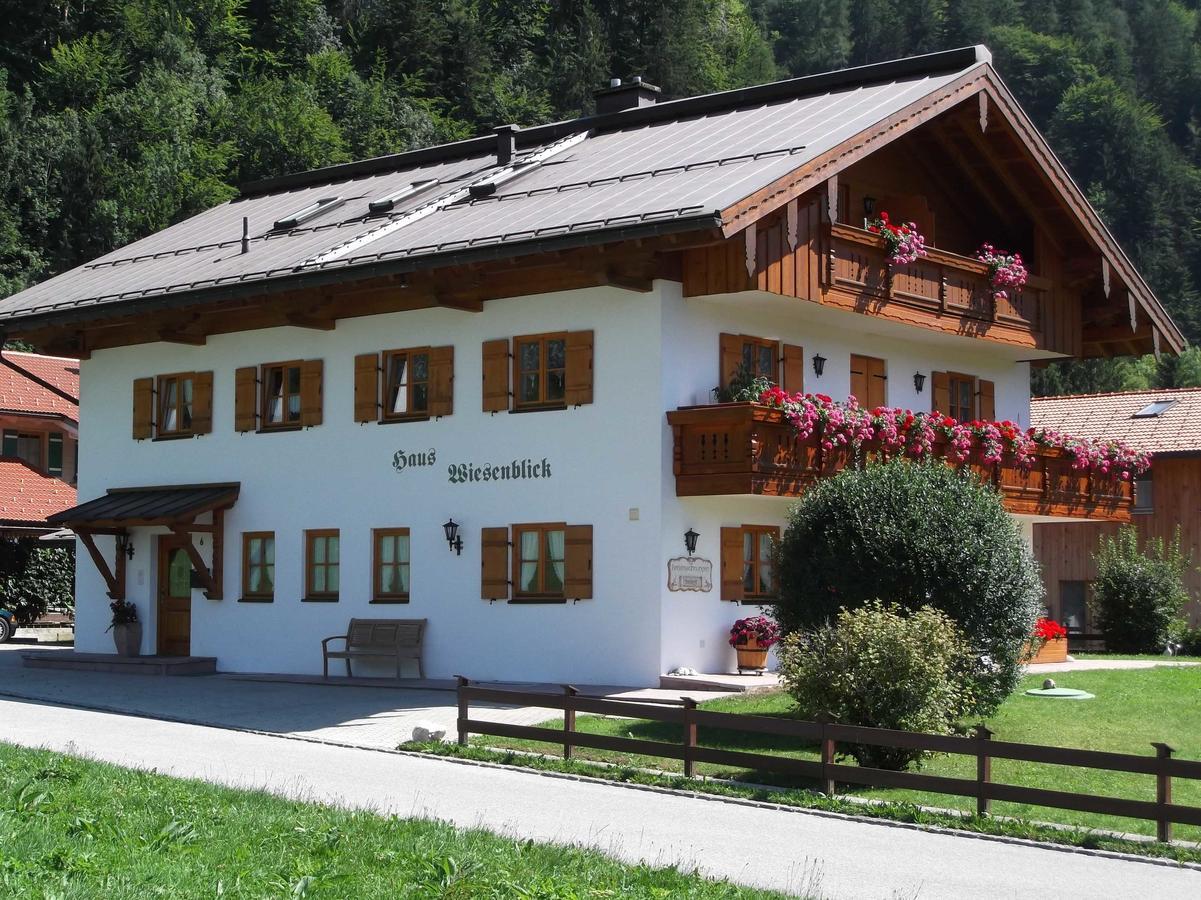 Haus Wiesenblick Oberwössen Exterior foto
